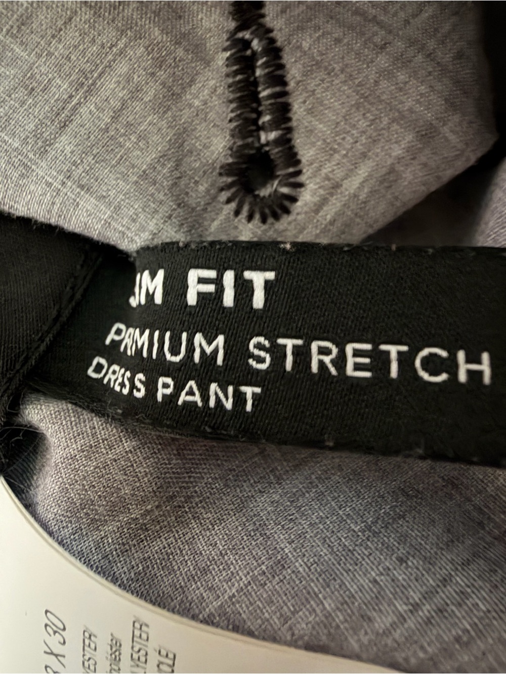 Haggar slim fit dress pants 28x30.  J013 - Picture 6 of 6
